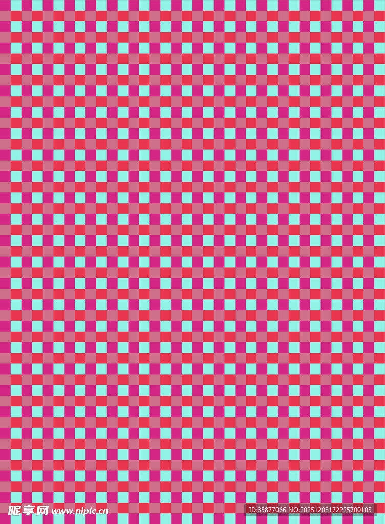 粉色方格纹图案背景