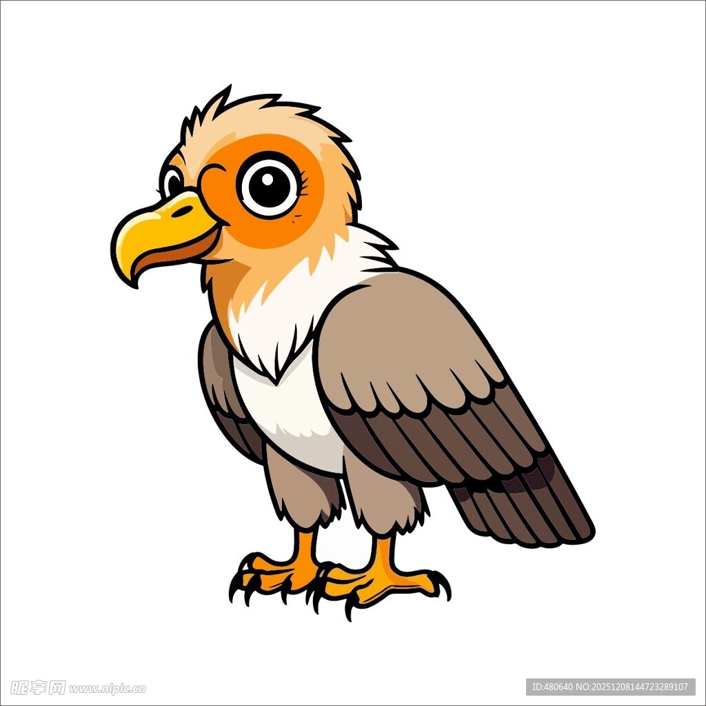 卡通老鹰形象