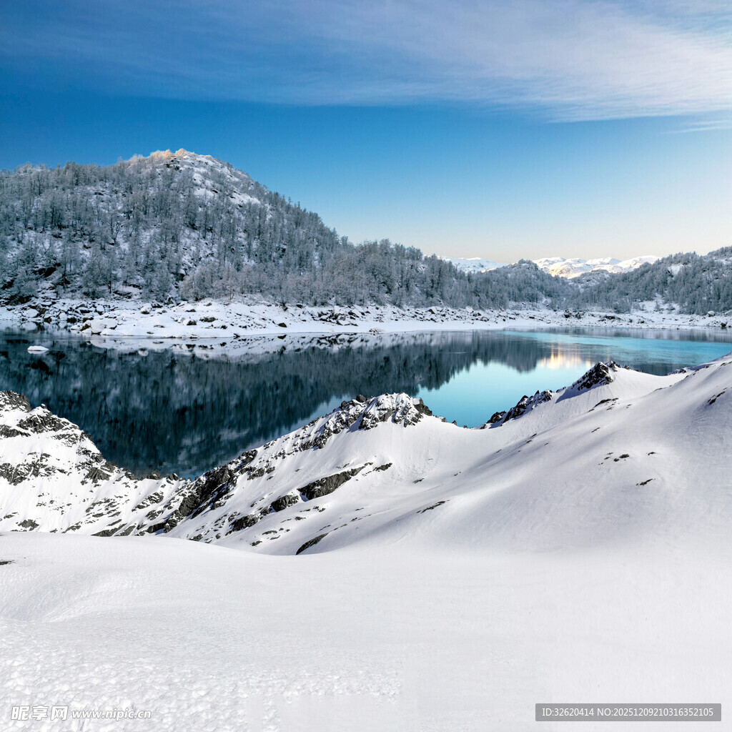 冬日雪景风光