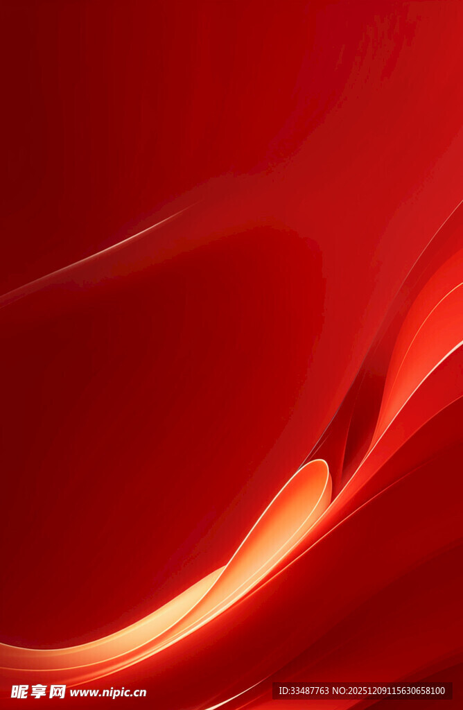 红色背景