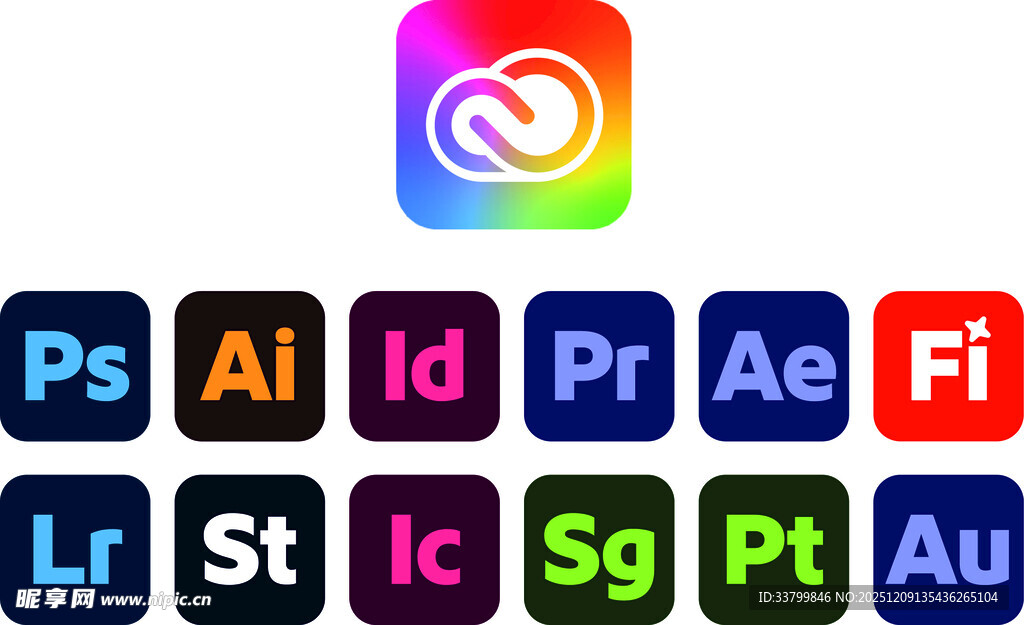 Adobe系列图标