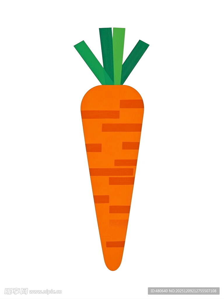 卡通胡萝卜插画