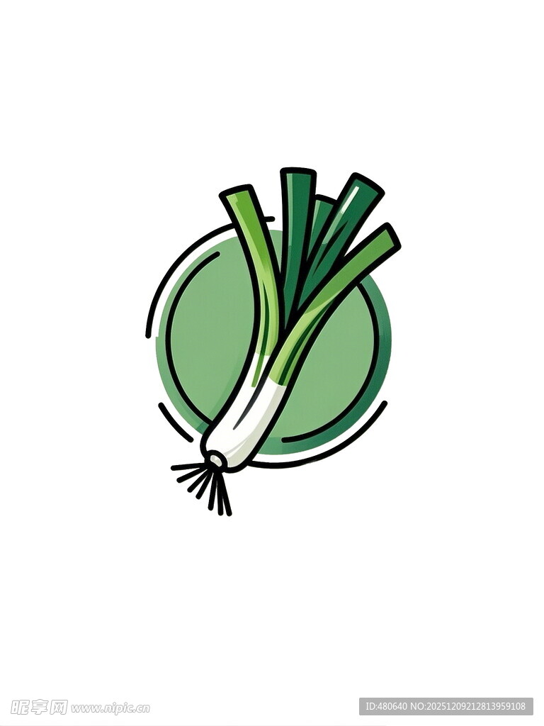 简约葱图标设计