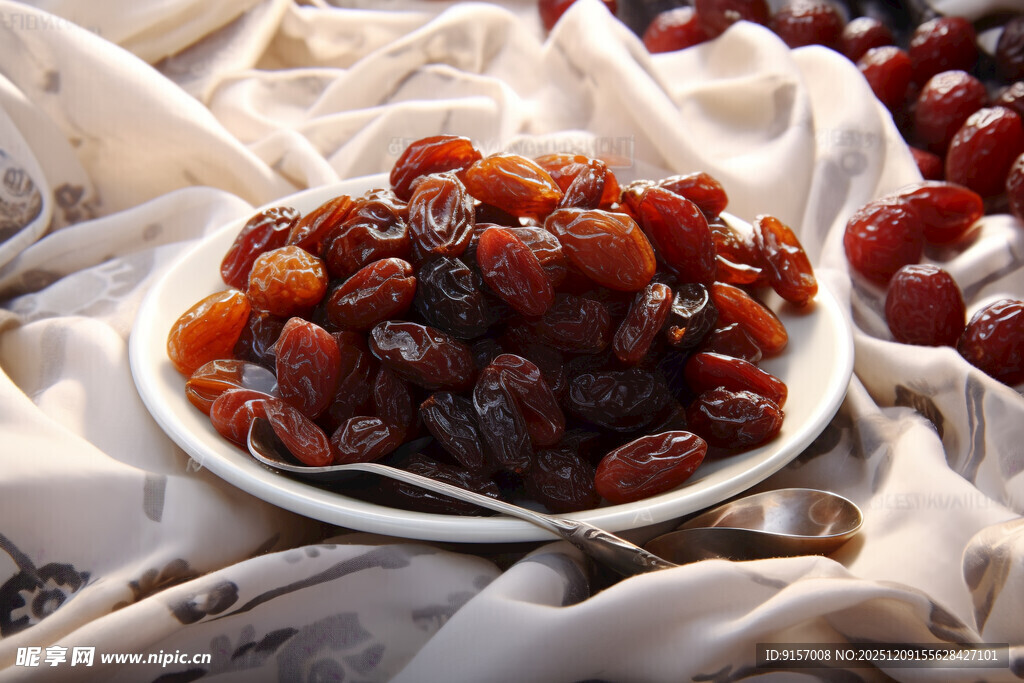 盘中美味葡萄干