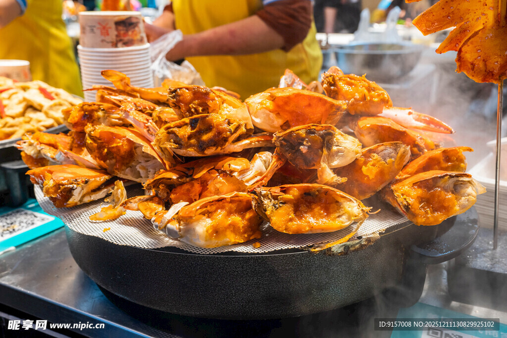 美味海鲜拼盘诱人呈现