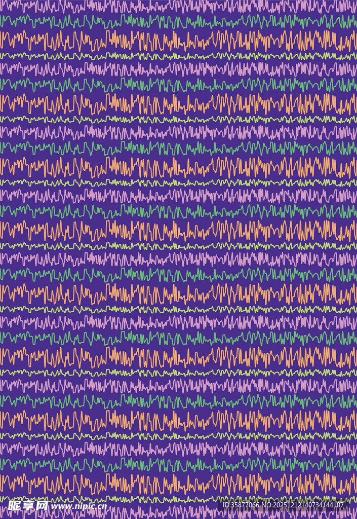 紫色波浪纹条纹纹理背景图案