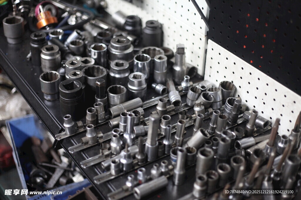 多样螺丝刀头工具集合