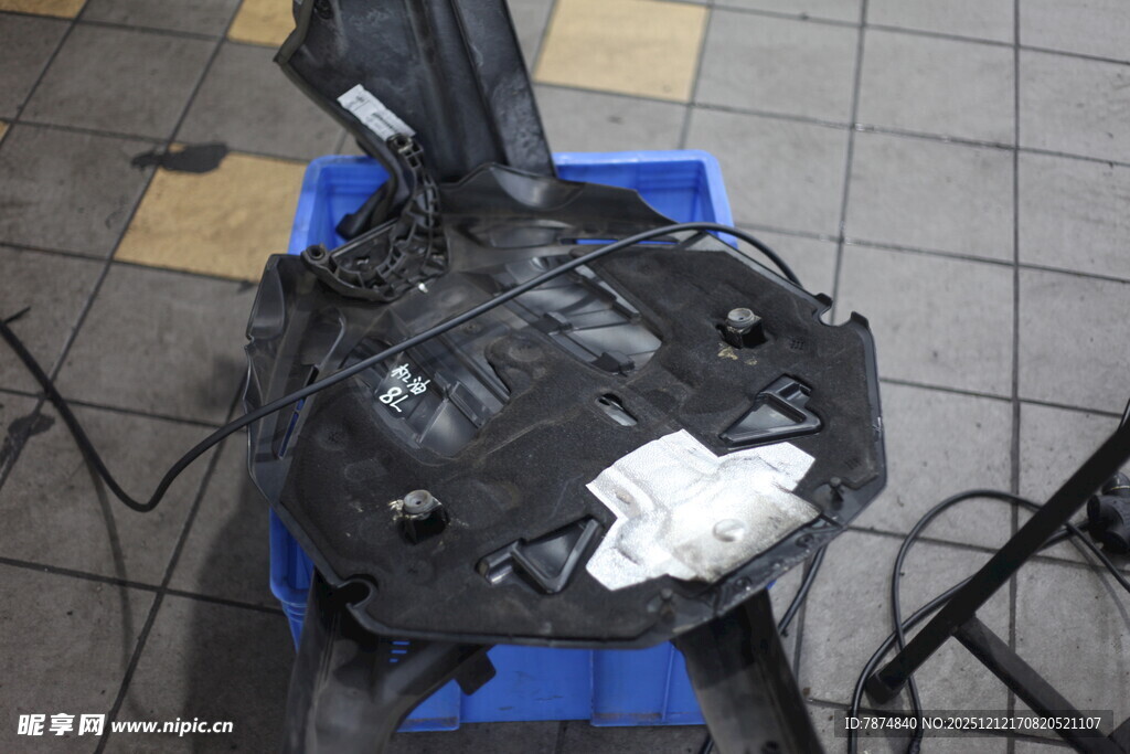 汽车刹车部件特写