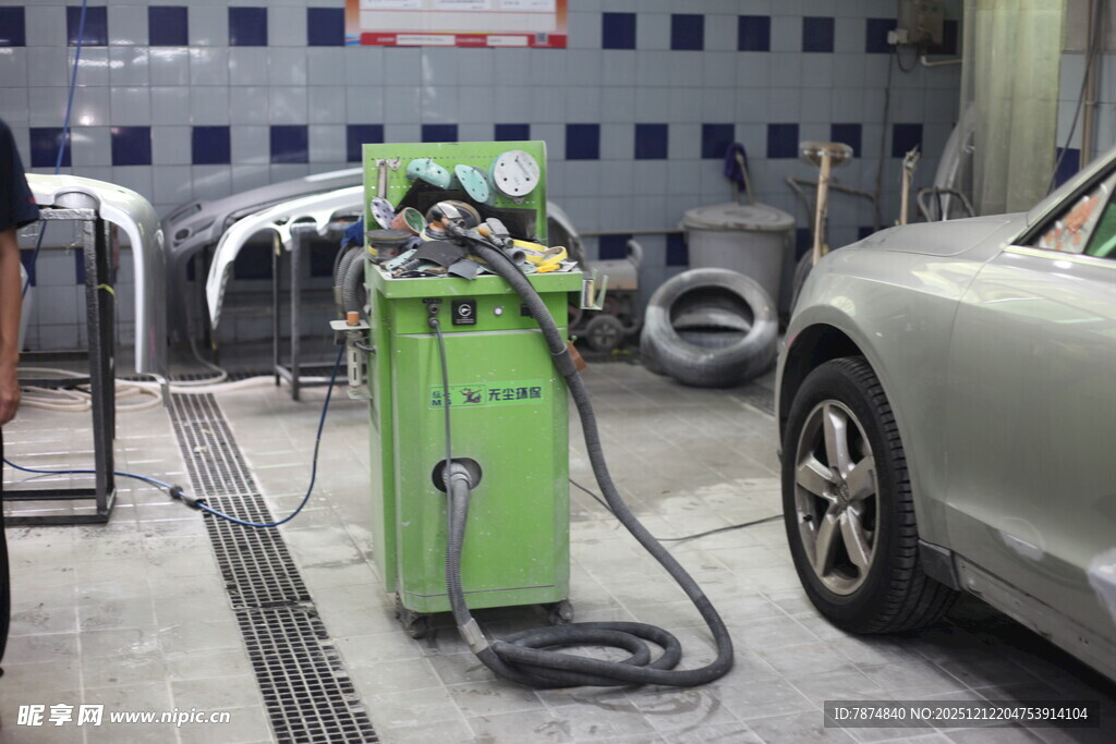 汽车维修车间的专业设备