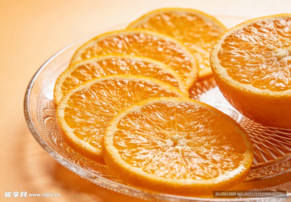 橙子切片