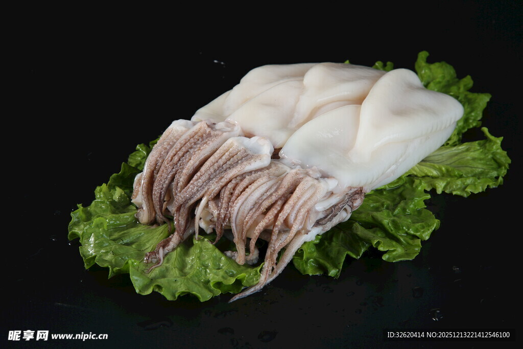 新鲜鱿鱼