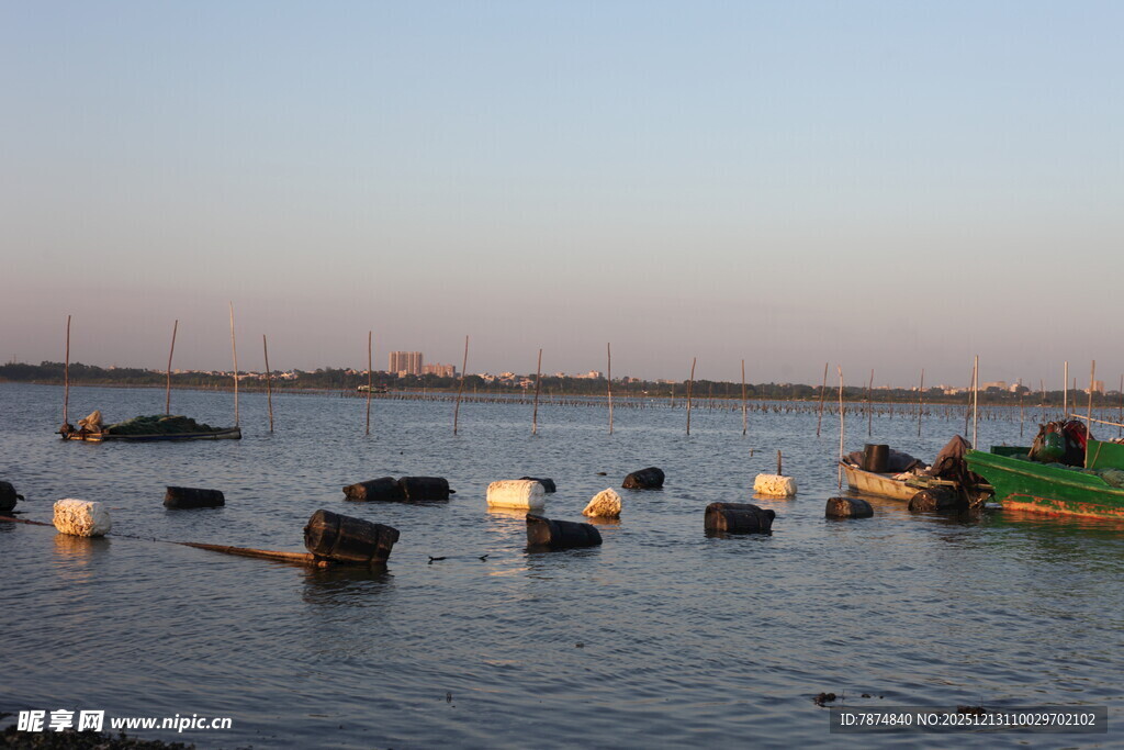 水上养殖场景