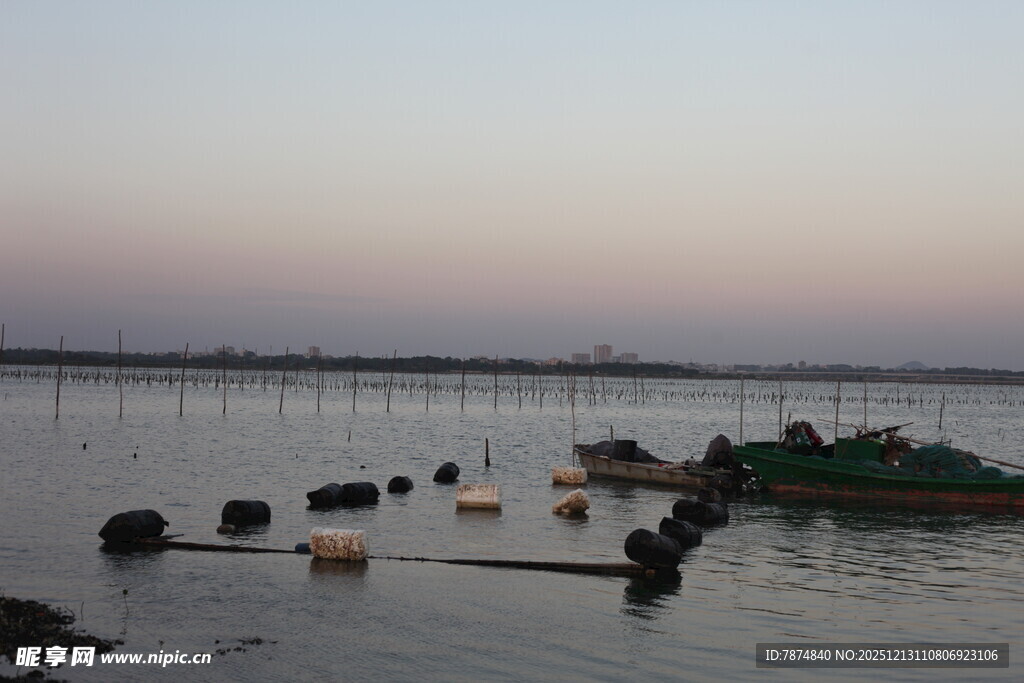 水上养殖场景