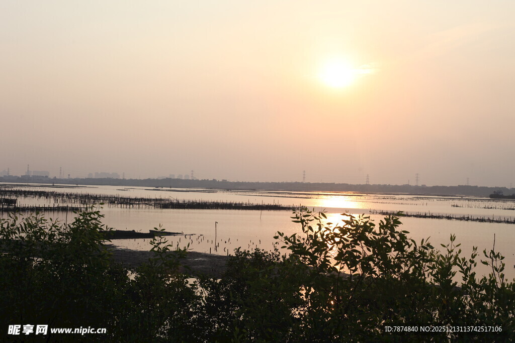 海边日落美景