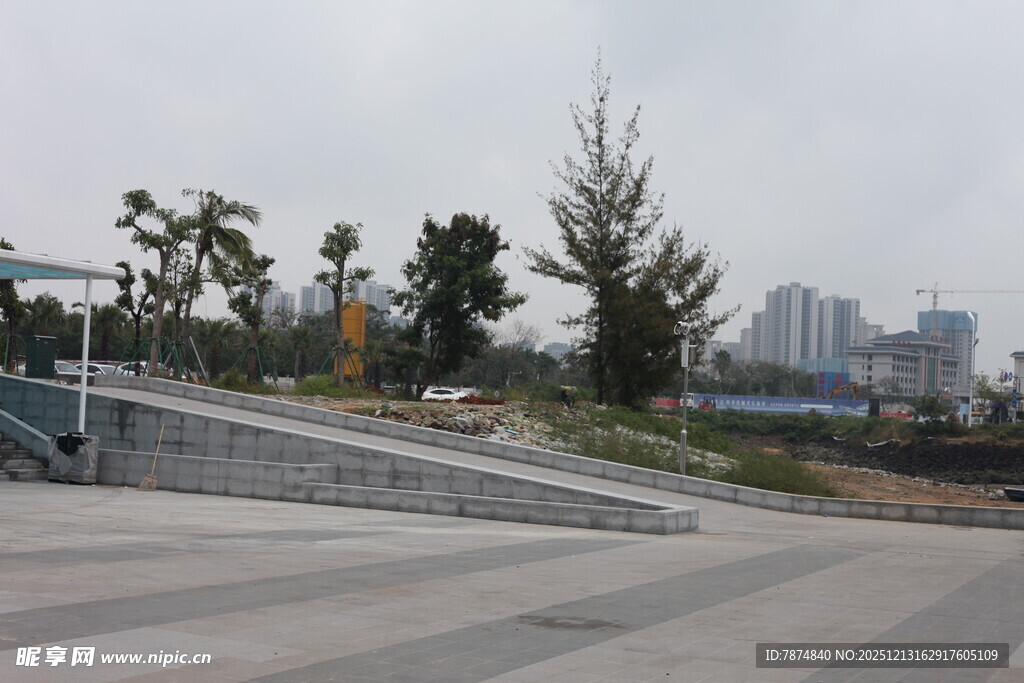 城市户外休闲景观区域