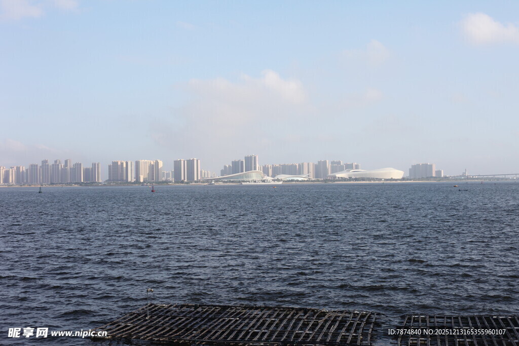 海滨城市远景