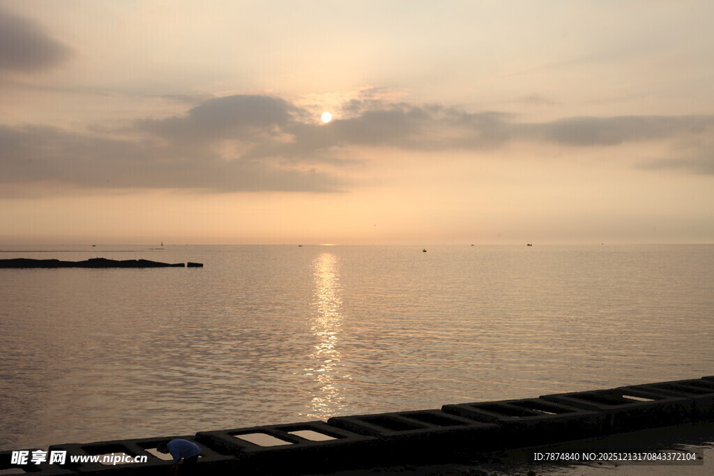 海边日落美景