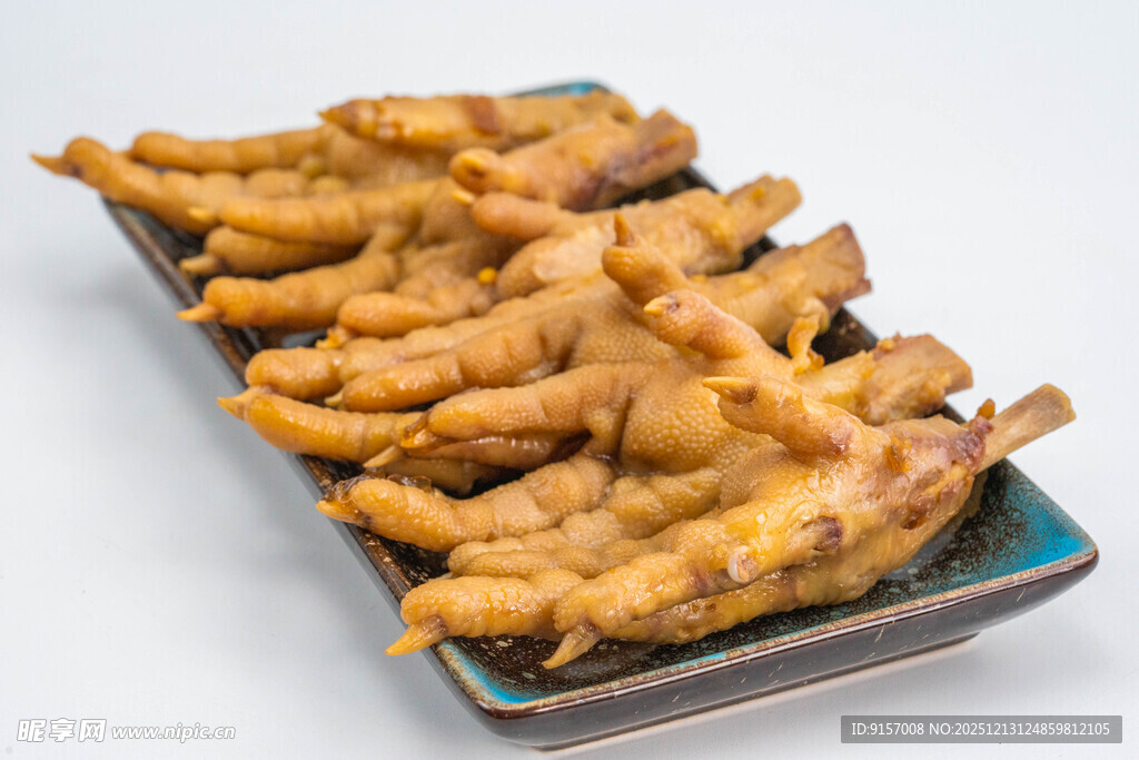 美味虎皮鸡爪诱人呈现