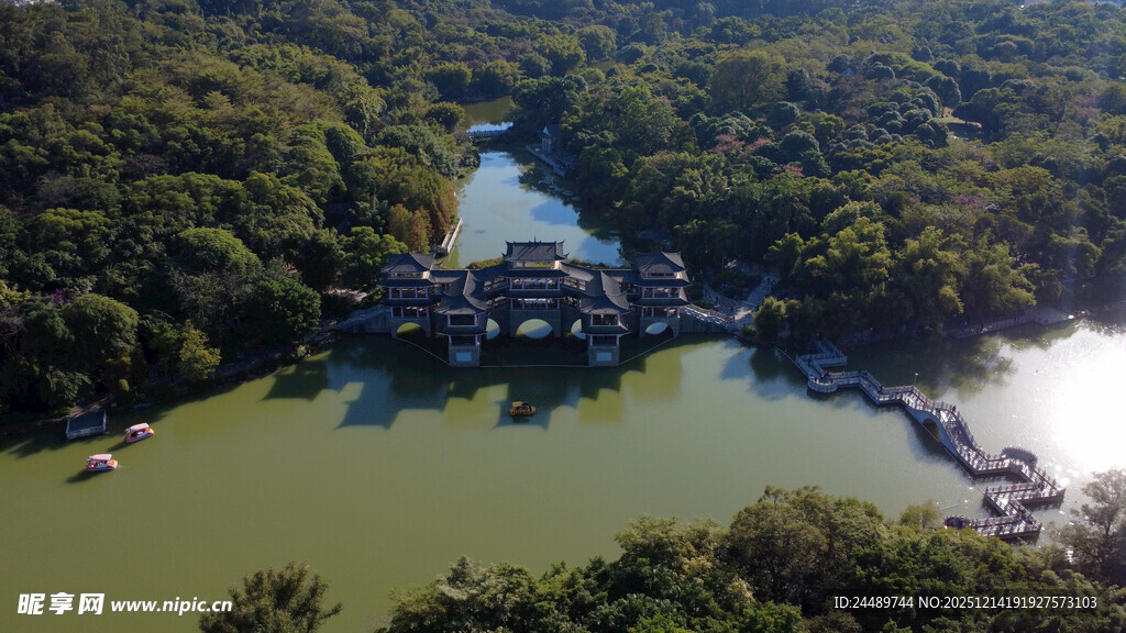 狮山公园竹影楼