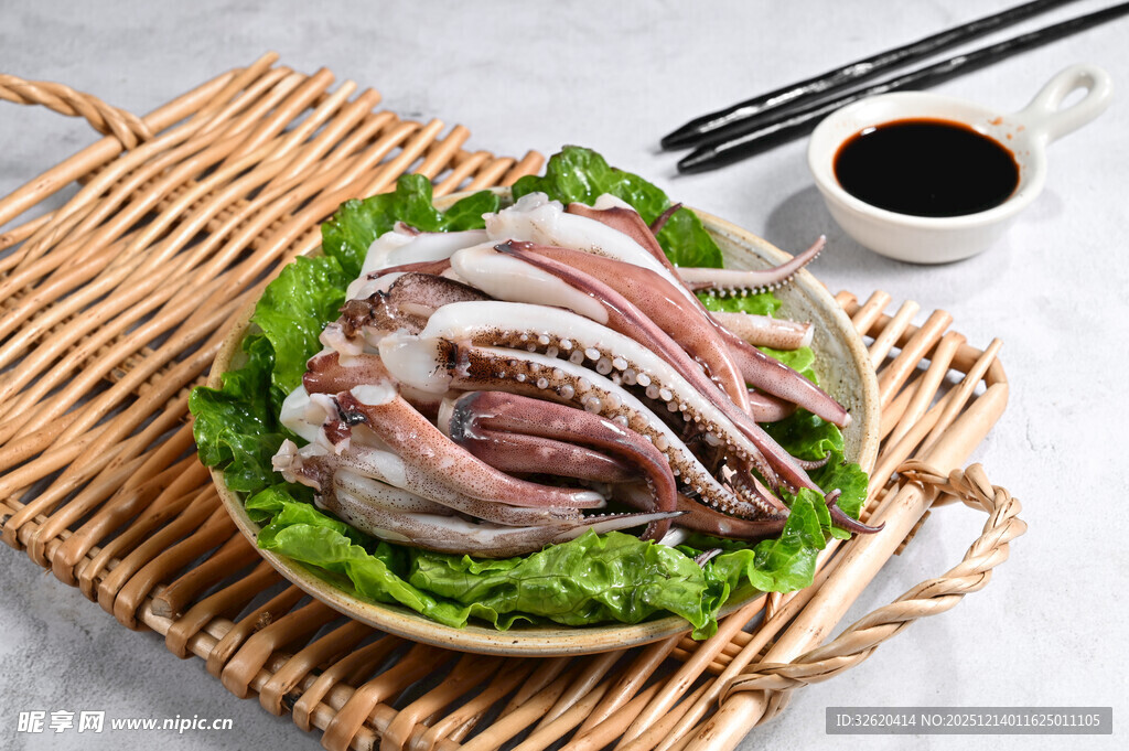 新鲜鱿鱼