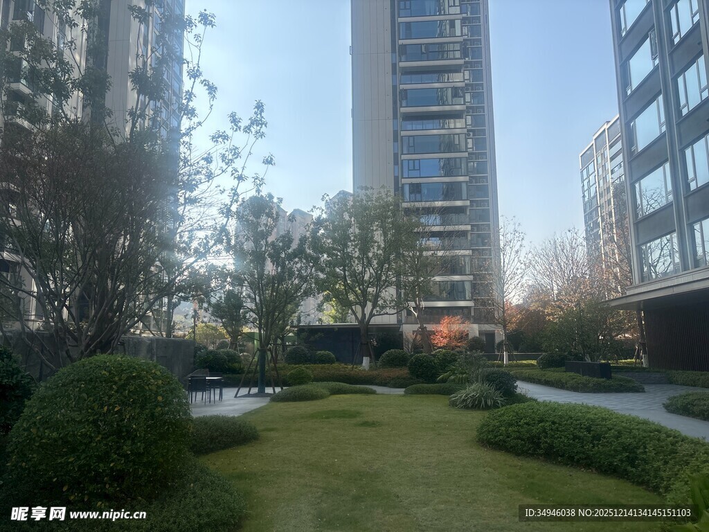 现代小区园林景观