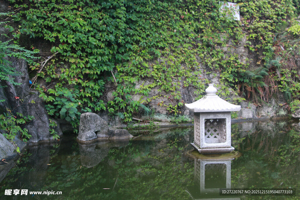 水中亭景 绿植环绕清幽处 厦门