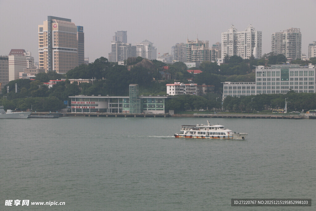 厦门游船风景