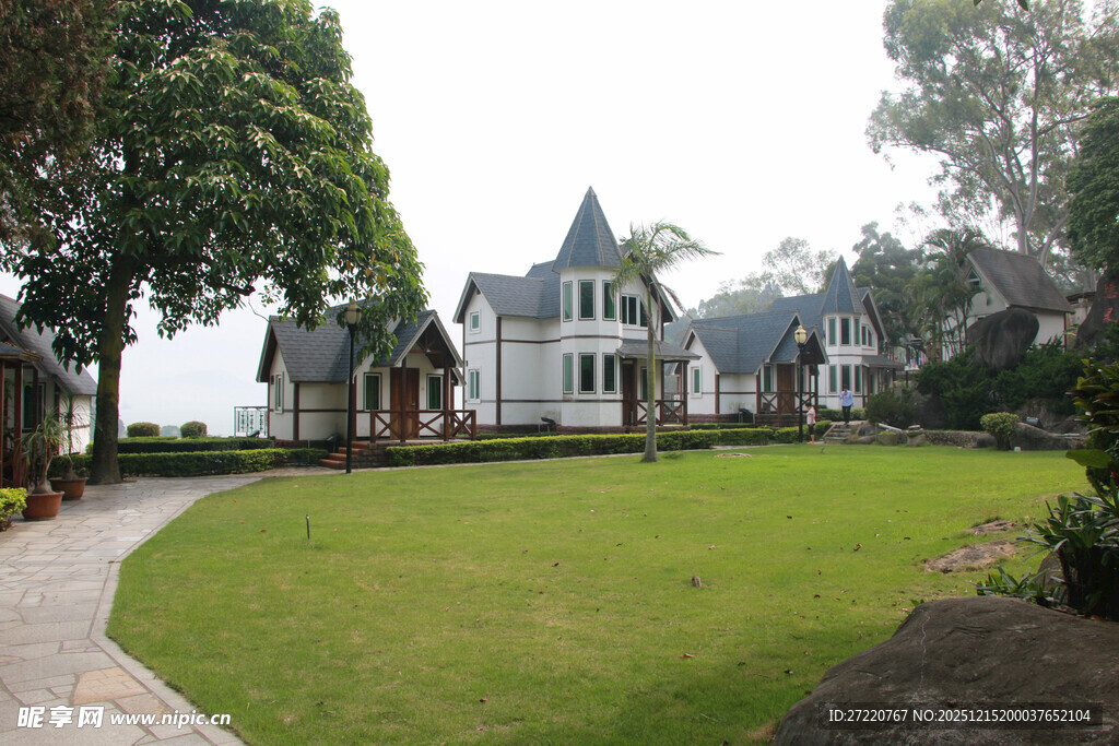 厦门鼓浪屿欧式庭院别墅景观