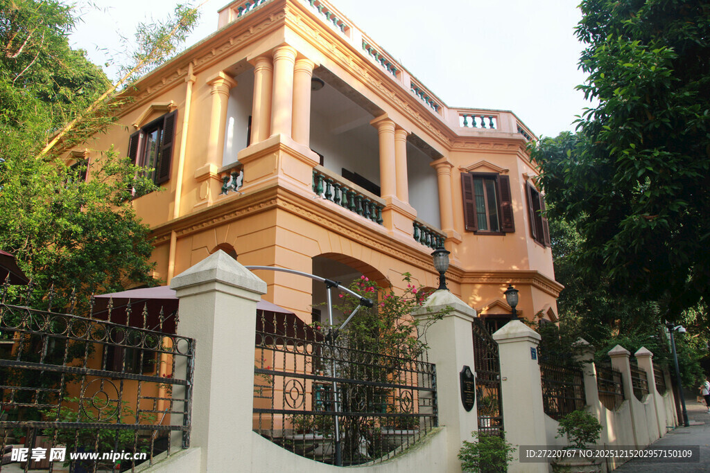 鼓浪屿欧式风格的精美独栋建筑