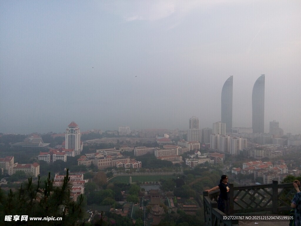 厦门天际线与高楼景观