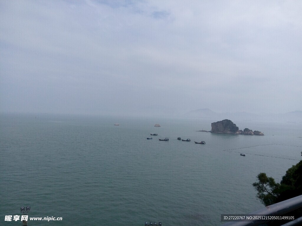 海上孤景 厦门鼓浪屿