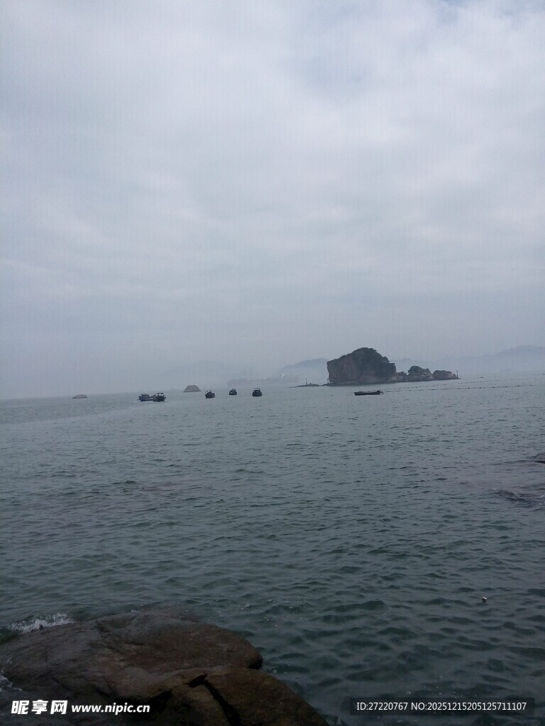 海上孤景 厦门鼓浪屿