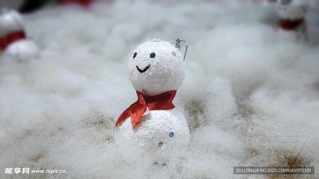 可爱小雪人