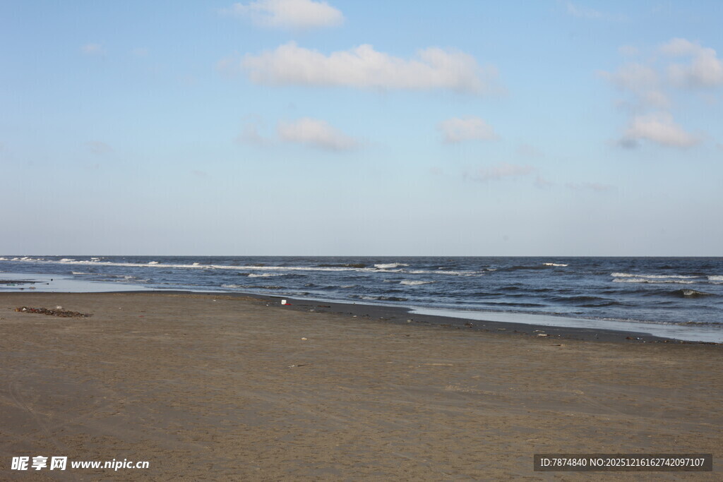 海边沙滩