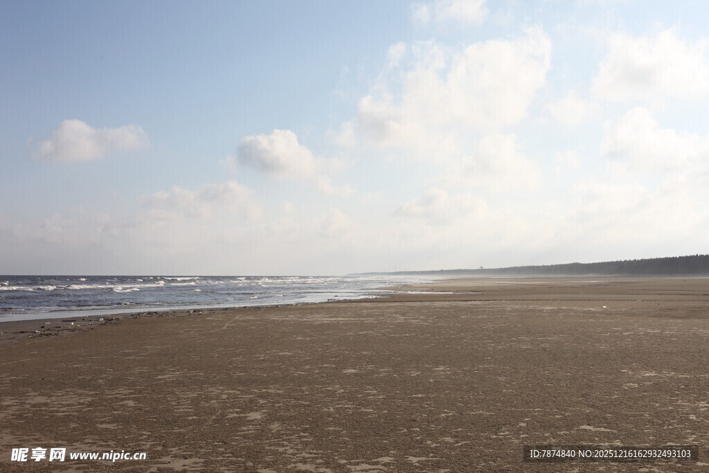 海边沙滩
