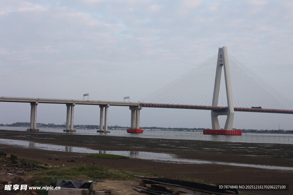 宏伟跨江大桥景观