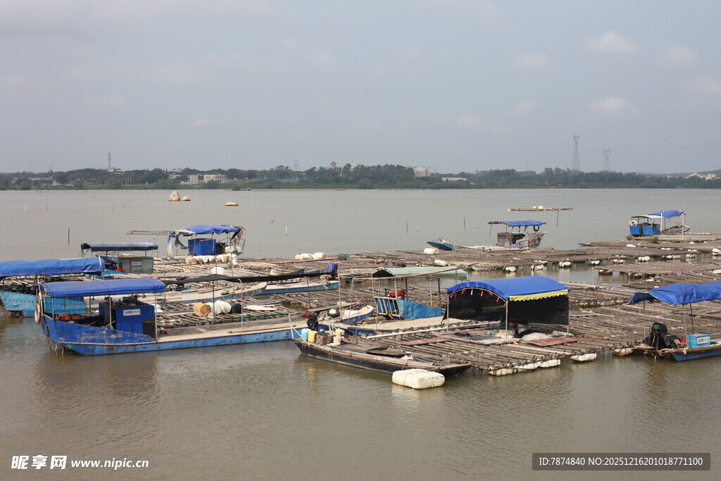 水上养殖设施场景