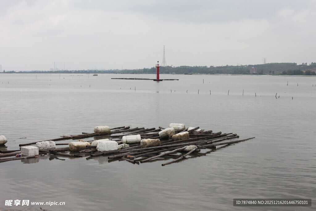 水上漂浮的杂物