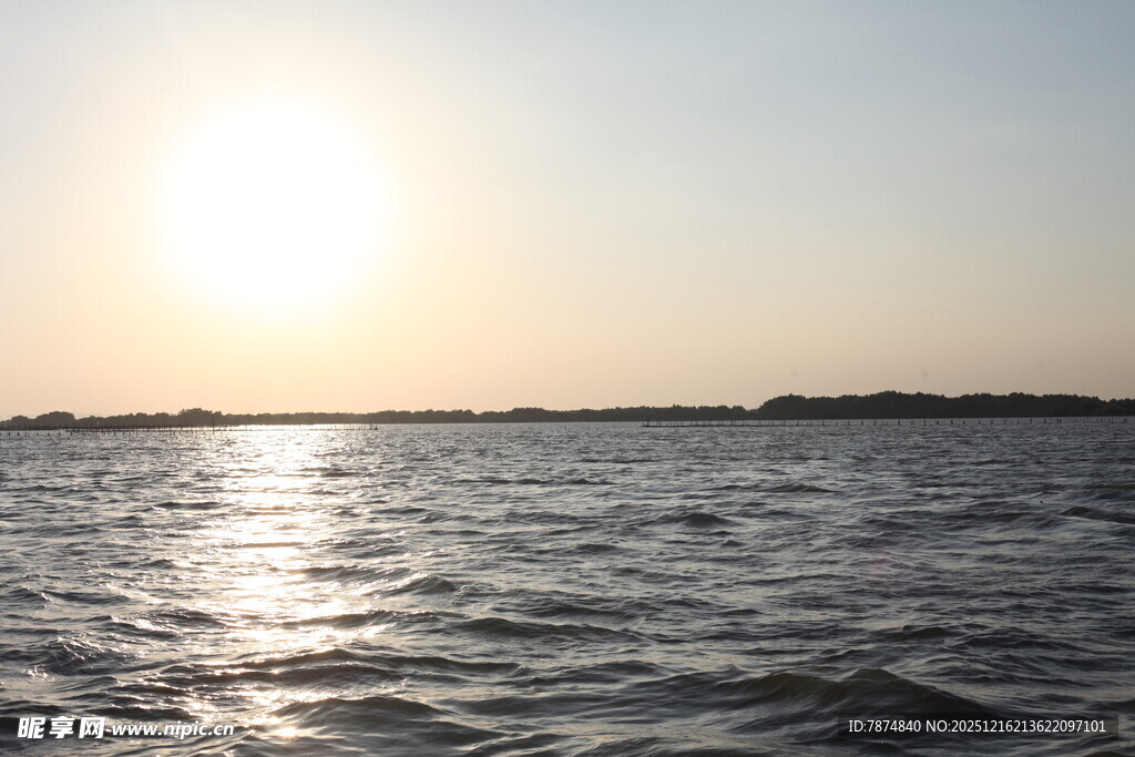 海上日落美景