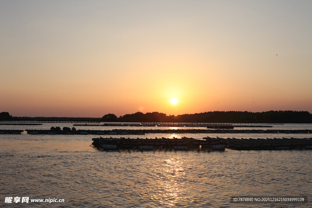 海边日落美景