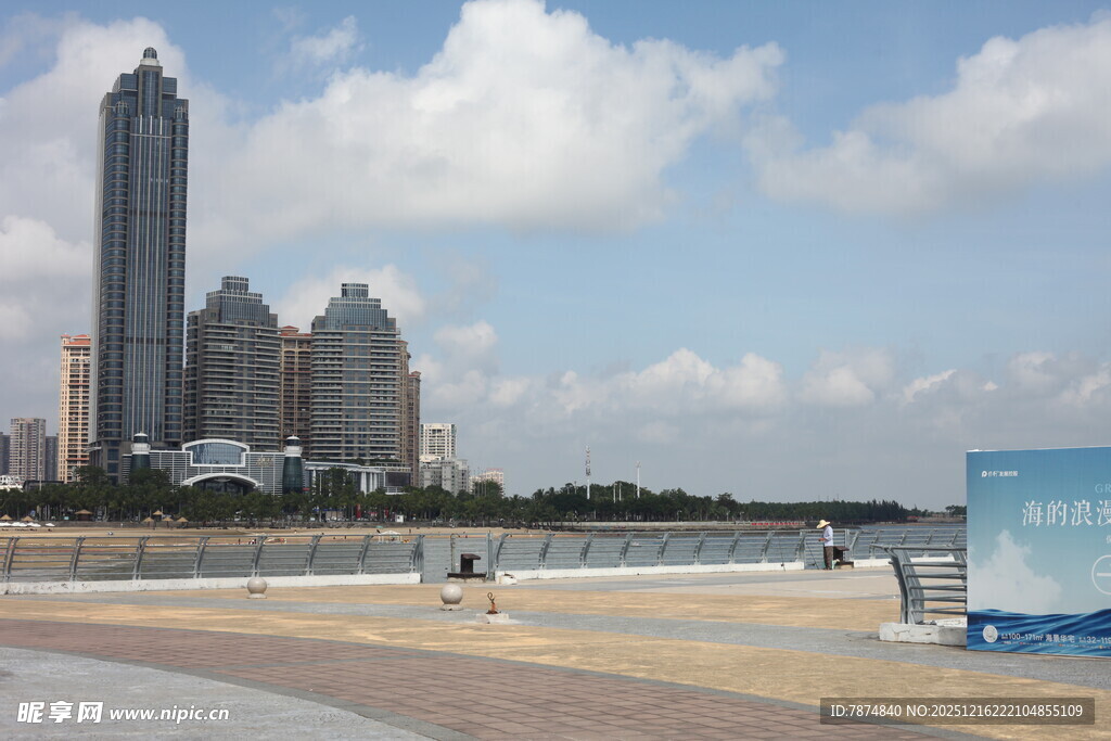 海滨城市风光