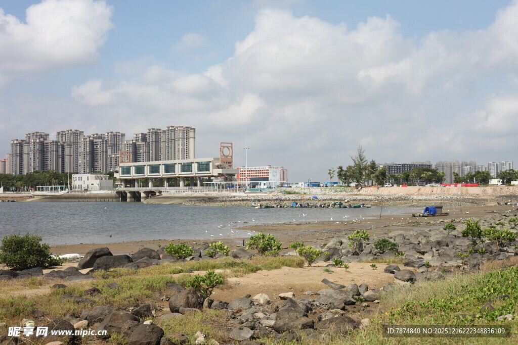 海滨城市风光