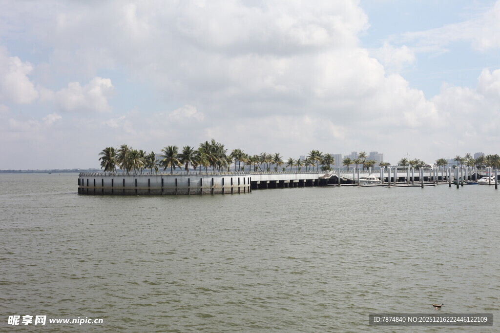 海边码头风景