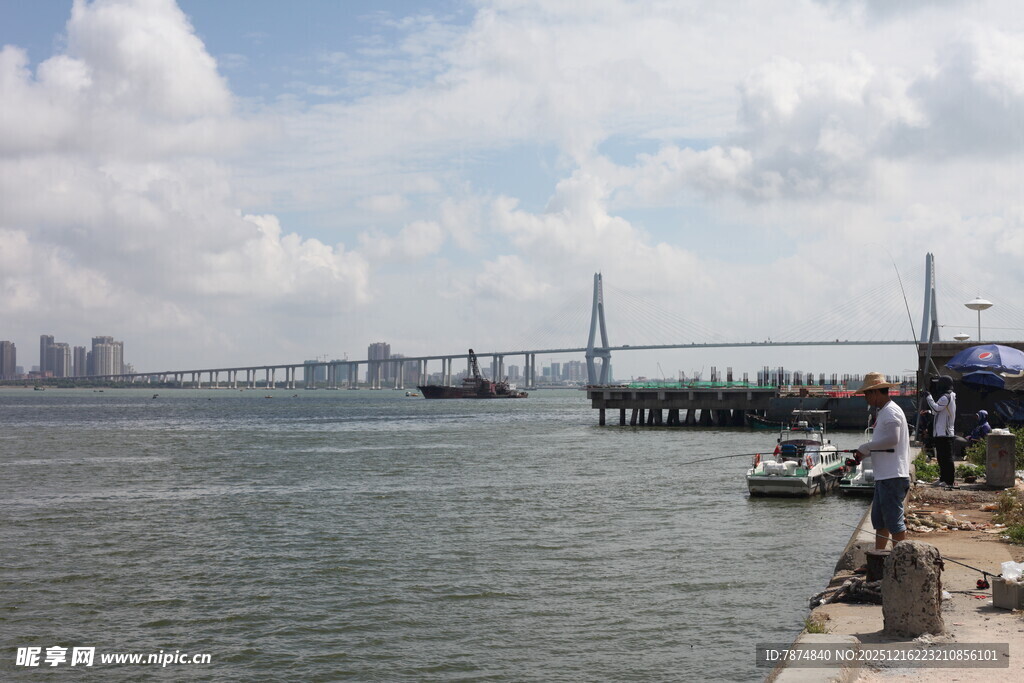 海滨码头风景