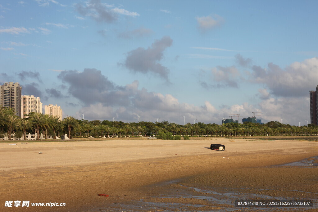 海滨沙滩风光