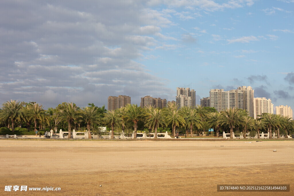 海滨城市风光