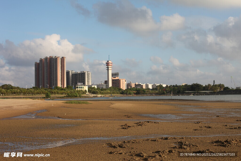 海滨城市风光