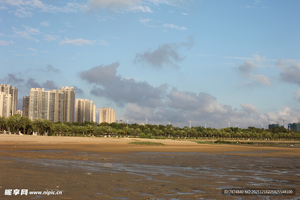 海滨城市风光