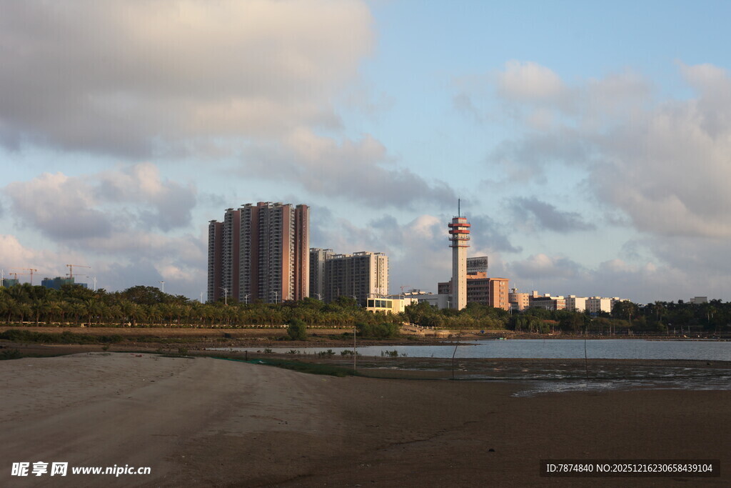 海滨城市风光
