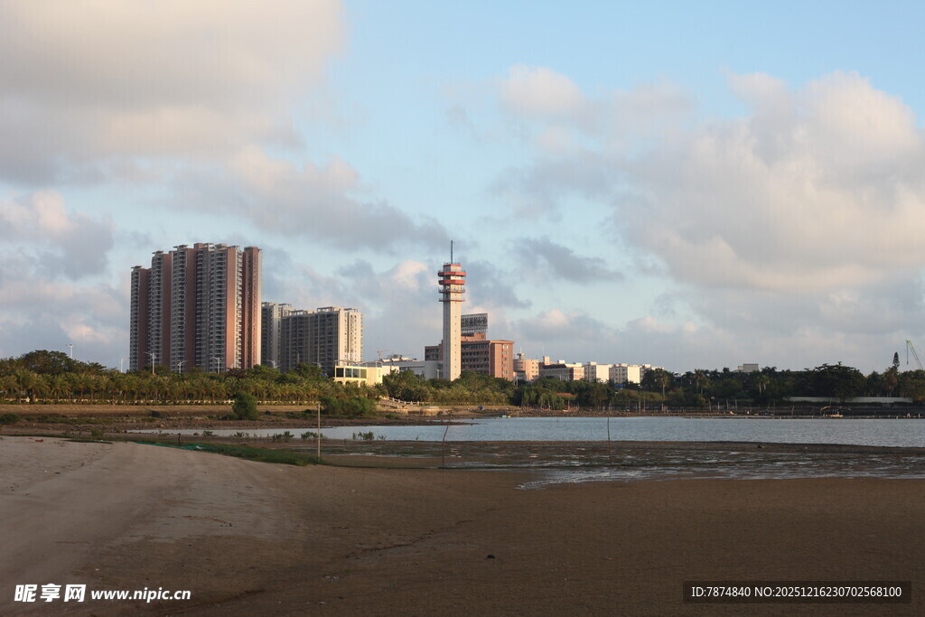 海滨城市风光